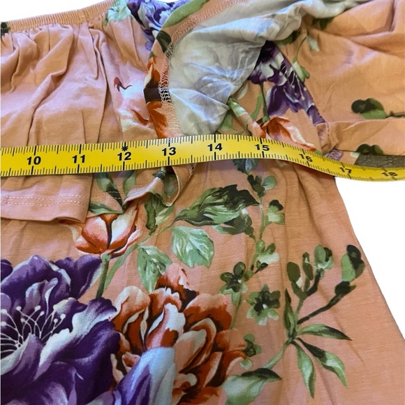 Off the shoulder ruffle floral print dress - Picture 5 of 5